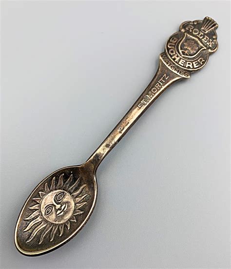 Rolex sterling silver spoon